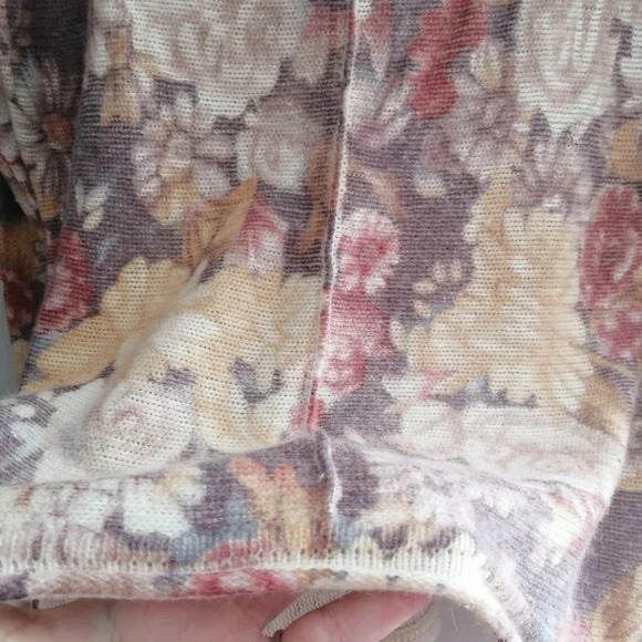 Free People Flower Bomb Wool and Angora Rabbit Hair Pullover Sweater Small - Picture 10 of 16